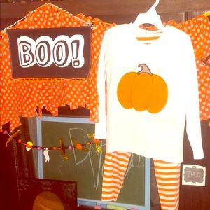 NEW Boutique Halloween Pumpkin Thanksgiving Set 5